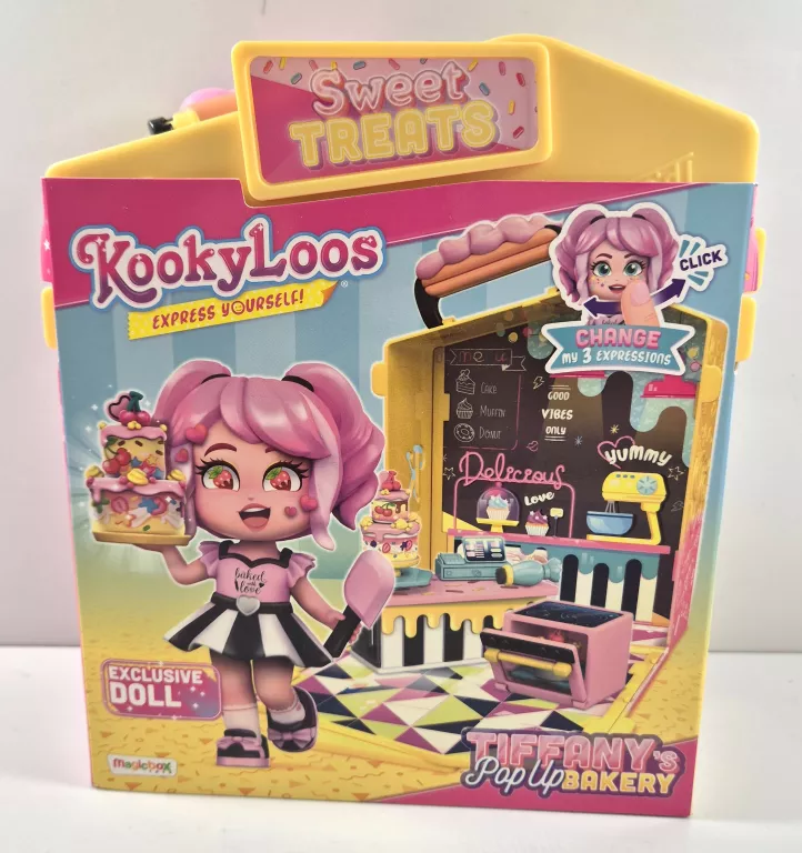 KOOKYLOOS POP UP TIFFANY'S BAKERY ZESTAW CUKIERNIA