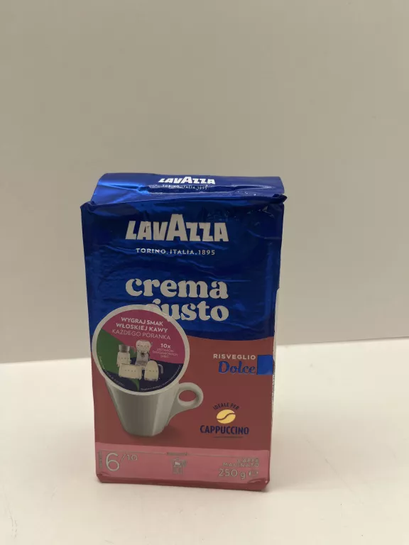 KAWA MIELONA LAVAZZA CREMA E GUSTO DOLCE 250G 8000070037304 [250801009]