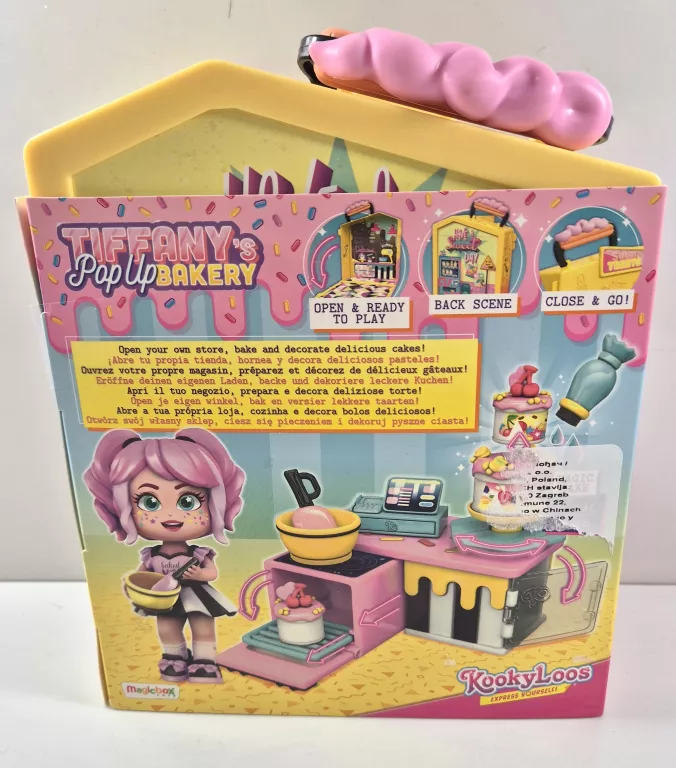 KOOKYLOOS POP UP TIFFANY'S BAKERY ZESTAW CUKIERNIA