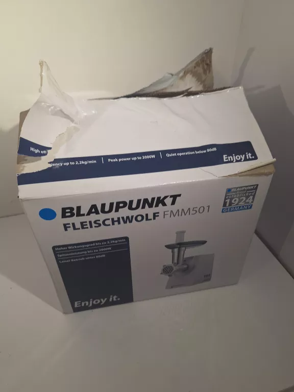 MASZYNKA DO MIELENIE MIĘSA BLAUPUNKT FMM501 KARTON