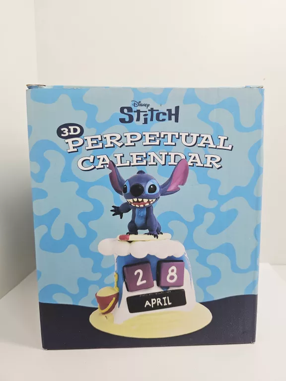 DISNEY STITCH SURFER - WIECZNY KALENDARZ 3D