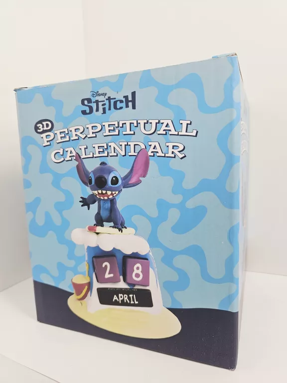 DISNEY STITCH SURFER - WIECZNY KALENDARZ 3D