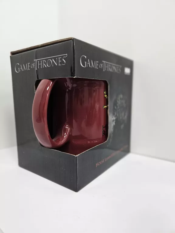 DUŻY KUFEL GRA O TRON HERB LANNISTERÓW GAME OF THRONES