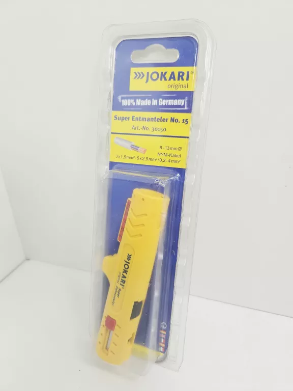 JOKARI 30150 NÓŻ DO KABLI SUPER ŚCIĄGACZ IZOLACJI DO PRZEWODÓW OKRĄGŁYCH