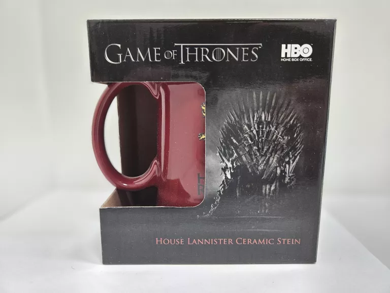 DUŻY KUFEL GRA O TRON HERB LANNISTERÓW GAME OF THRONES