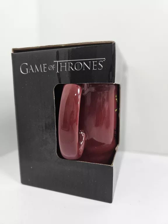 DUŻY KUFEL GRA O TRON HERB LANNISTERÓW GAME OF THRONES