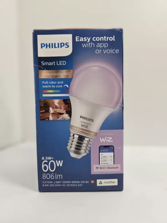 ŻARÓWKA LED PHILIPS 60W 806LM