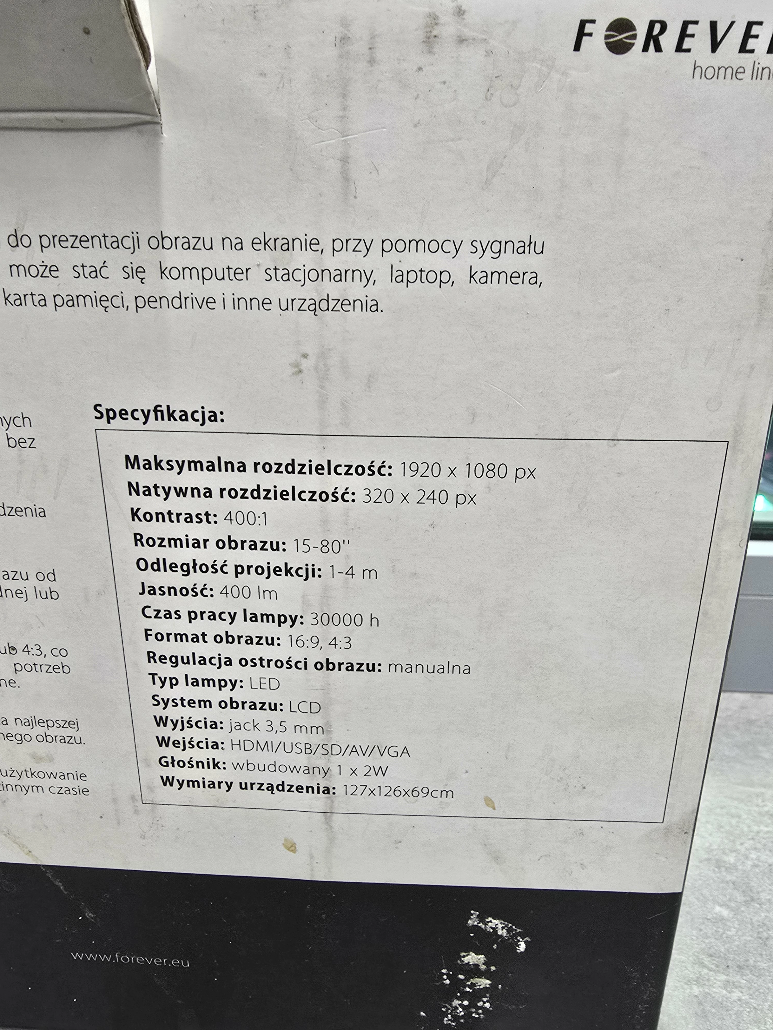 projektor-forever-mlp-30-ean-gtin-5900495600813