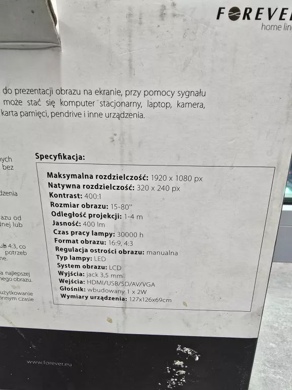 projektor-forever-mlp-30-ean-gtin-5900495600813