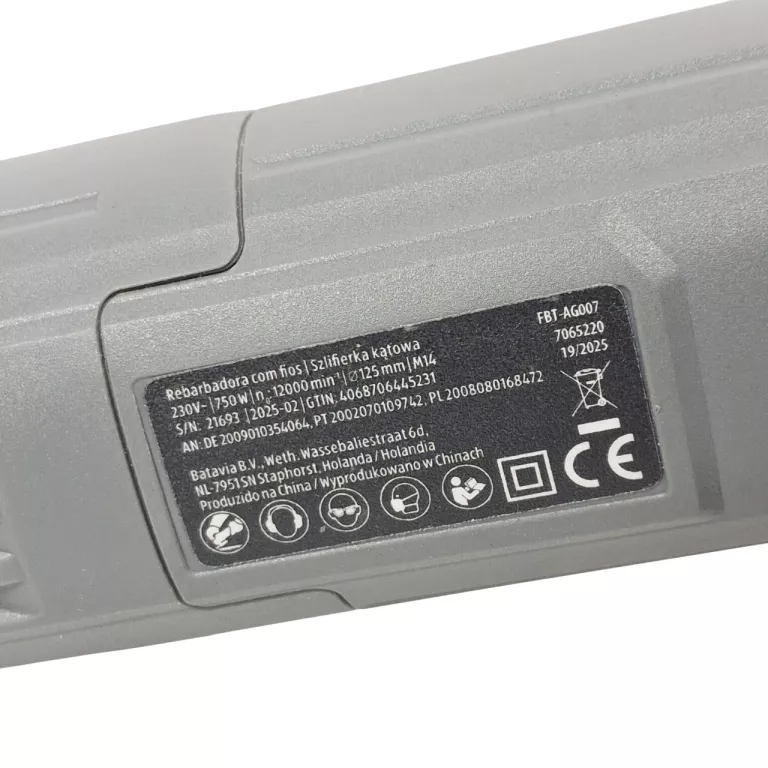 SZLIFIERKA KĄTOWA FERREX FBT-AG007 / JAK NOWA