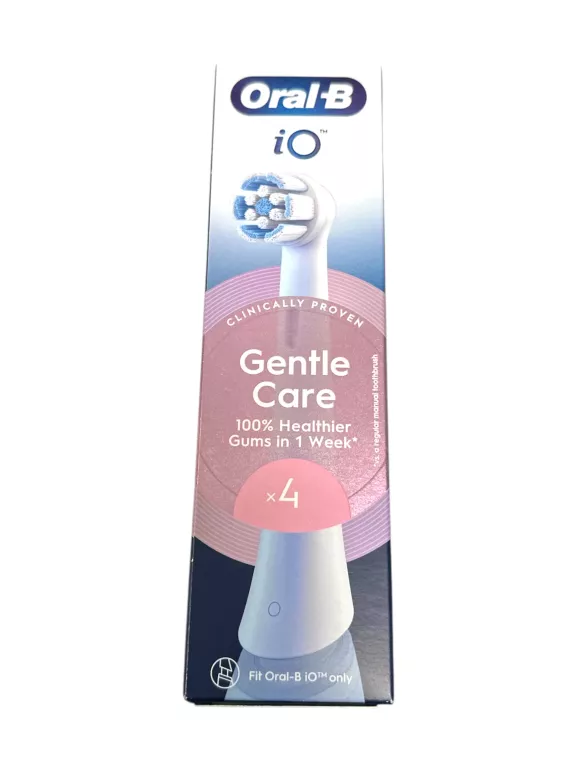 ORAL-B IO GENTLE CARE ORYGINALNE KOŃCÓWKI SZCZOTECZEK 4