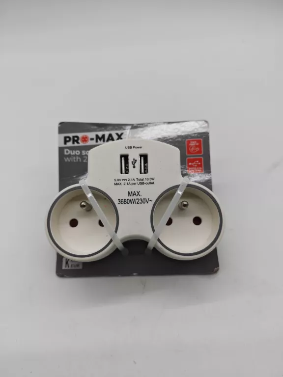 PRO MAX BIAŁY/CZARNY ROZGAŁĘŹNIK