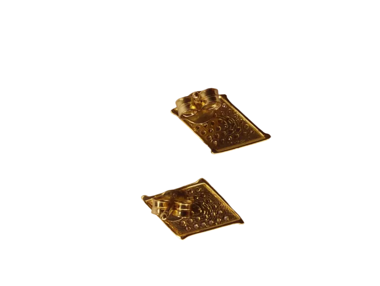 KOLCZYKI 585 WAGA OK. 1,74G