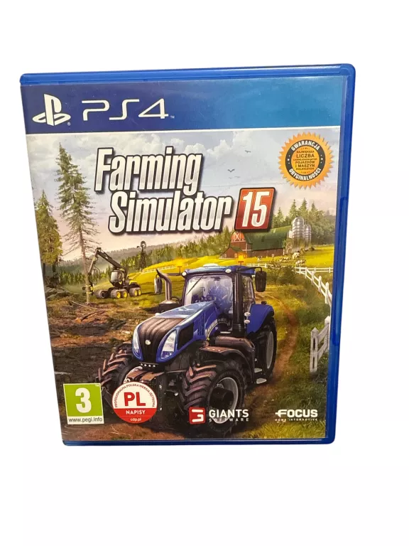 GRA NA PS4 FARMING SIMULATOR 15