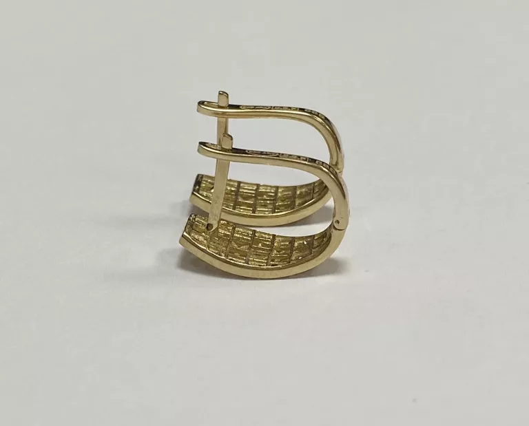 PIĘKNE ZŁOTE KOLCZYKI PR.585