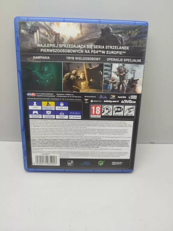 GRA PS4 CALL OF DUTY MODERN WARFARE