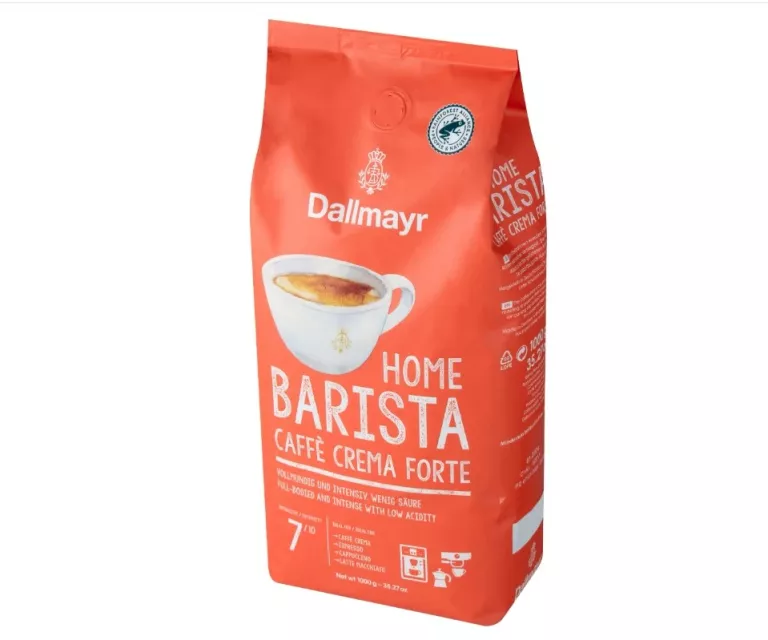 KAWA ZIARNISTA MIESZANA DALLMAYR HOME BARISTA CAFFE CREMA FORTE 1000 G