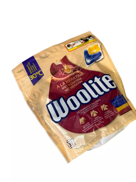 KAPSUŁKI DO PRANIA WOOLITE 33SZT