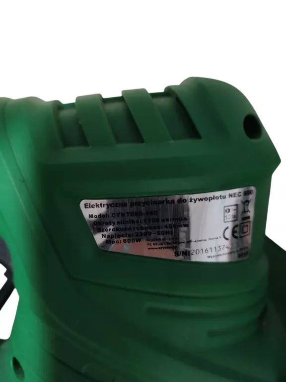 NOŻYCE DO ŻYWOPŁOTU NEC 600