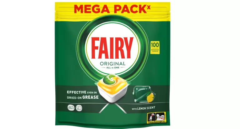 FAIRY ORIGINAL ALL-IN-1 KAPSUŁKI ZMYWARKI 100SZT