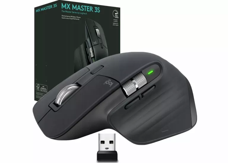 MYSZ LOGITECH MX MASTER 3S UNIVERSAL GRAPHITE