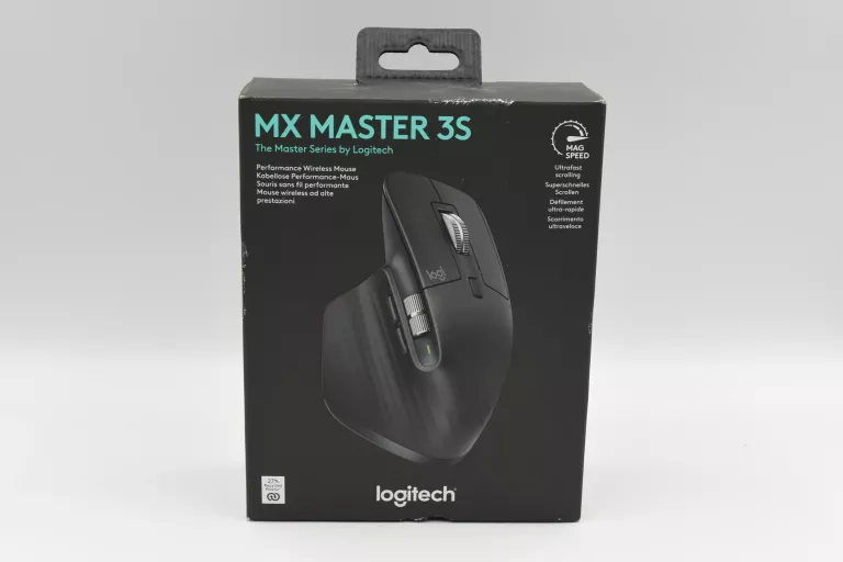 MYSZ LOGITECH MX MASTER 3S UNIVERSAL GRAPHITE
