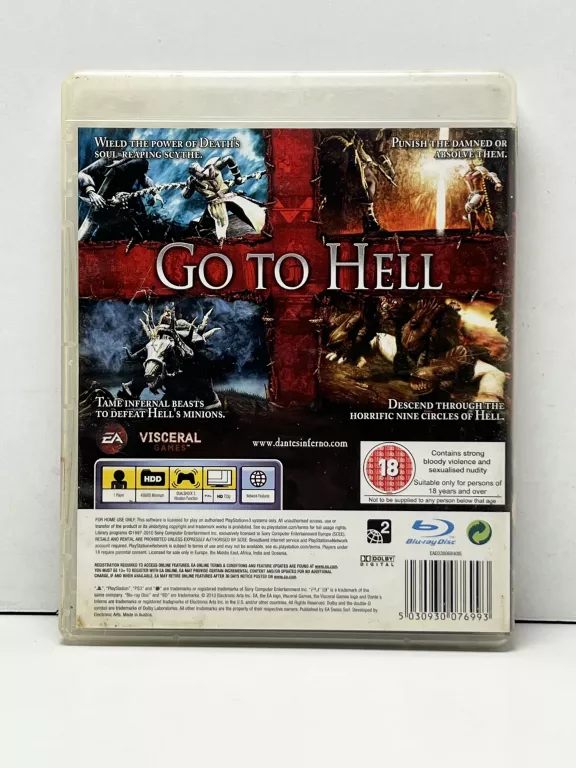 GRA PS3 DANTE'S INFERNO