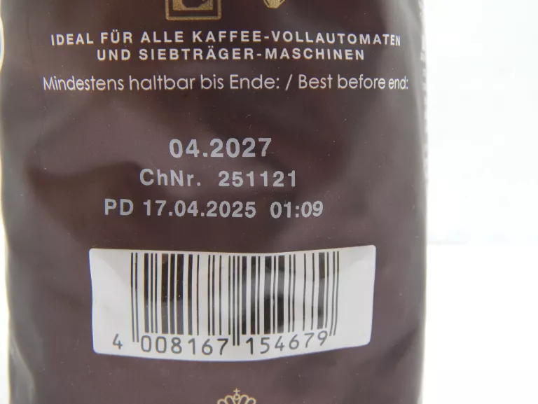 KAWA ZIARNISTA MIESZANA DALLMAYR ESPRESSO D`ORO 1000 G
