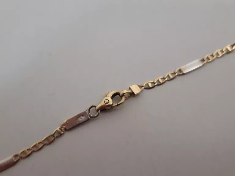 ZŁOTY ŁAŃCUSZEK 4,12G 585 45CM