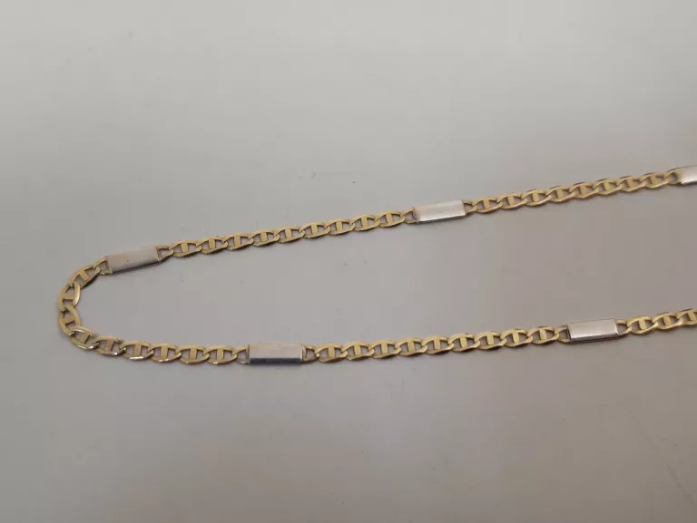 ZŁOTY ŁAŃCUSZEK 4,12G 585 45CM