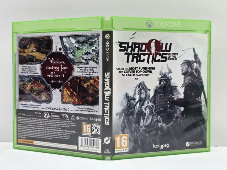 GRA XBOX ONE SHADOW TACTICS