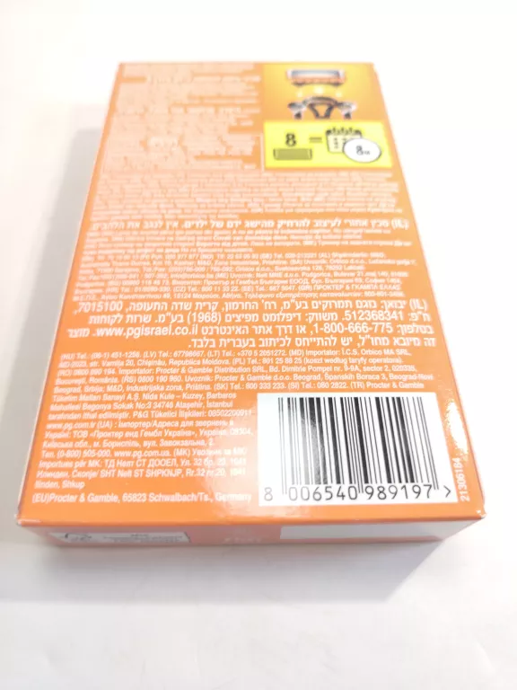 GILLETTE FUSION 5 WKŁADY NOŻYKI OSTRZA DO GOLENIA MASZYNKI ORYGINALNE 8 SZ