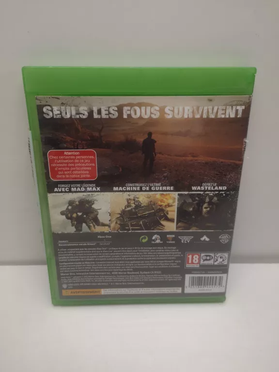GRA NA XBOX ONE -> MAD MAX
