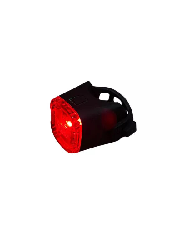 LAMPKA ROWEROWA TYLNIA (AKU)