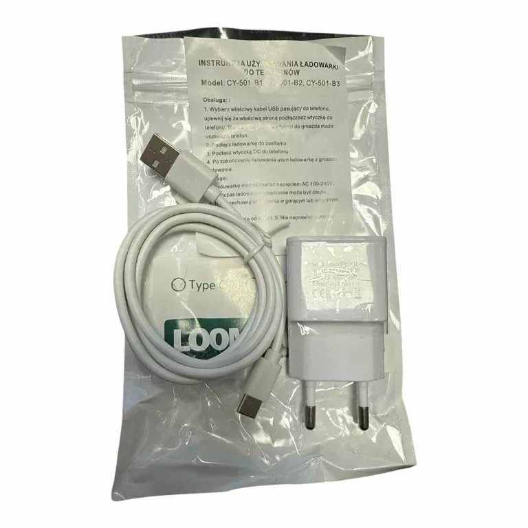 ŁADOWARKA USB TYP C 2A