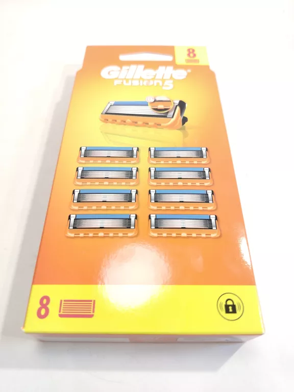 GILLETTE FUSION 5 WKŁADY NOŻYKI OSTRZA DO GOLENIA MASZYNKI ORYGINALNE 8 SZ