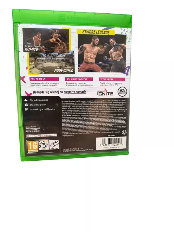 GRA UFC 4 XBOX ONE