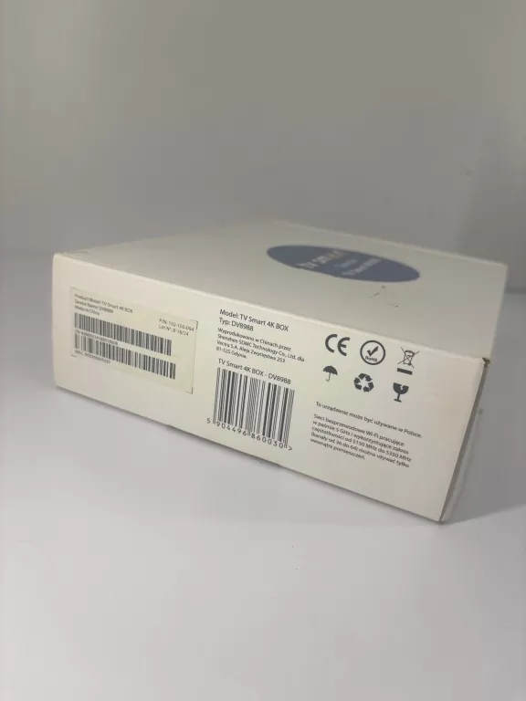 DEKODER SMART TV 4K BOX DV8988