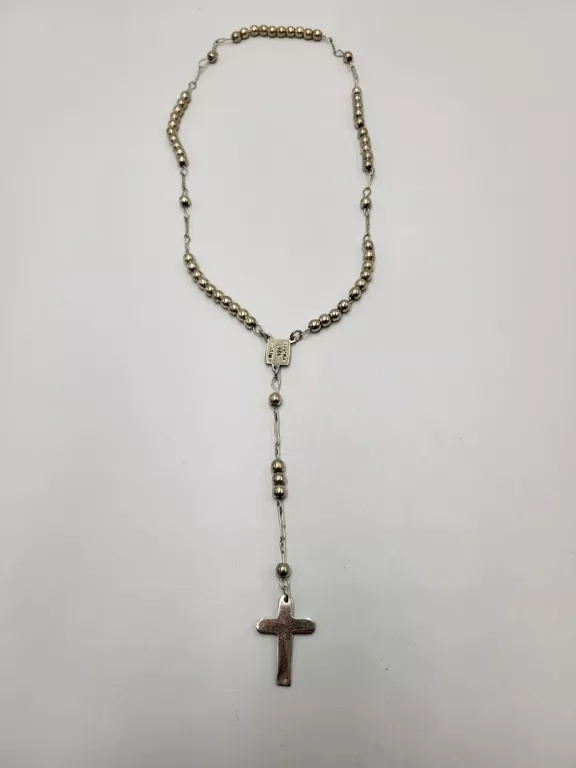 RELIGIJNY SREBRNY RÓŻANIEC 25,61G P925 D35