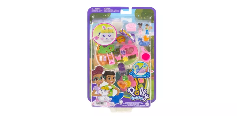 POLLY POCKET OGRÓD KRÓLICZKA ZESTAW KOMPAKTOWY HKV36 MATTEL