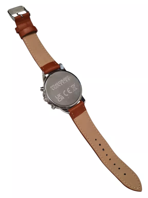 ZEGAREK MĘSKI ATLAS FOR MEN WATCH NA BRĄZOWYM PASKU