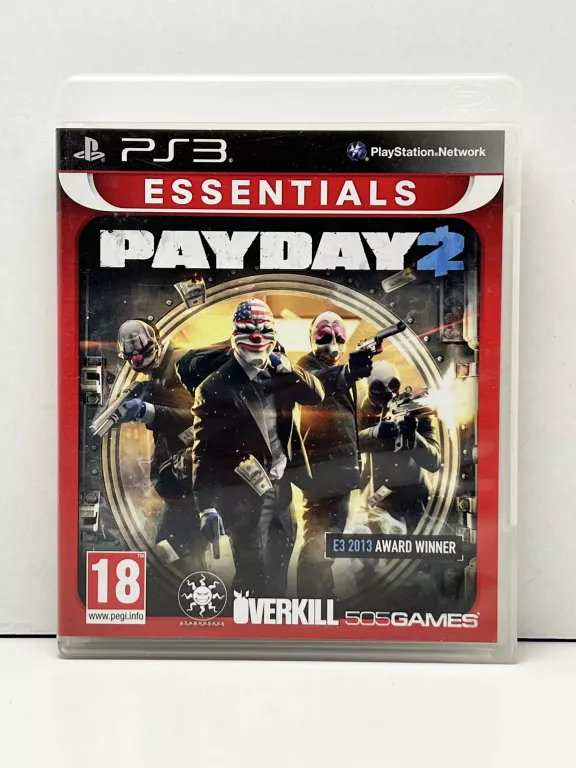 GRA PS3 PAYDAY 2