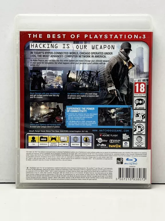 GRA PS3 WATCH DOGS