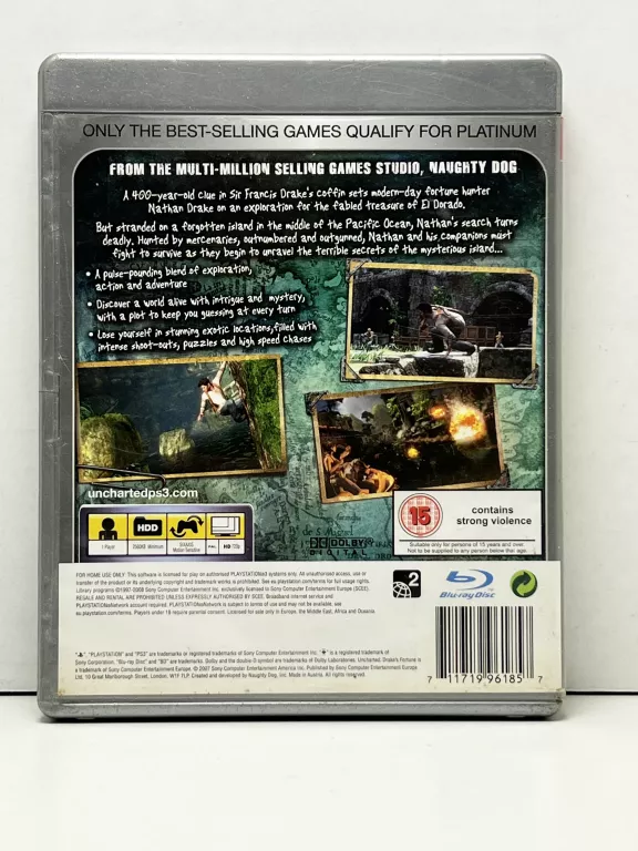 GRA PS3 UNCHARTED DRAKE'S FORTUNE
