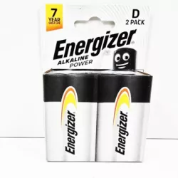 BATERIA ALKALICZNA ENERGIZER D (R20) 2 SZT. (BRAK NA STANIE)
