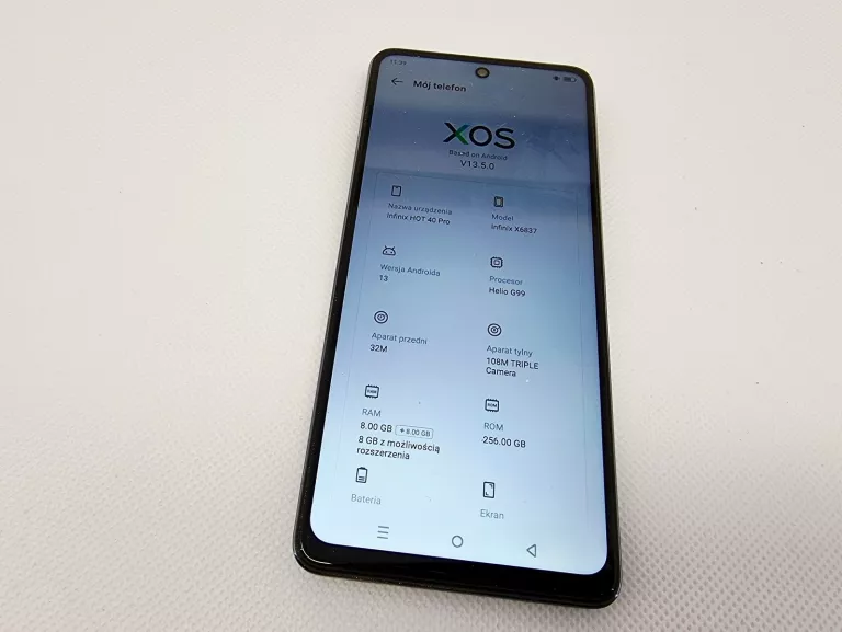 INFINIX HOT 40 PRO 8/256GB DUAL SIM