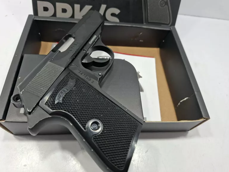 REPLIKA PISTOLET ASG WALTHER PPK/S 6 MM GAS