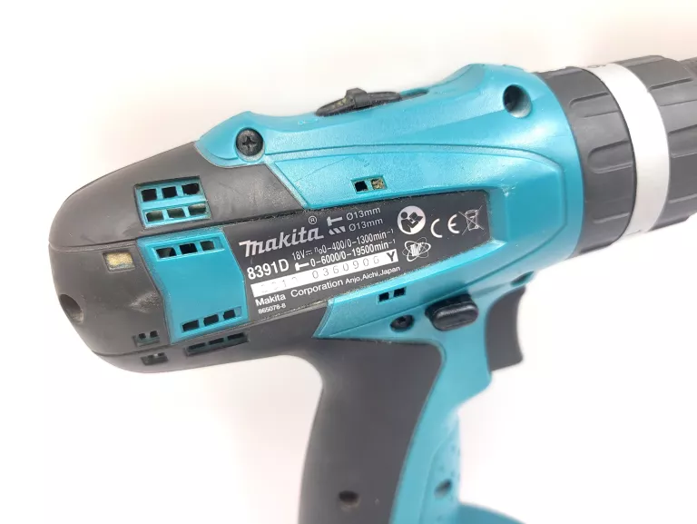 WKRĘTARKA MAKITA 8391D + 2X AKUMULATOR + ŁADOWARKA + WALIZKA