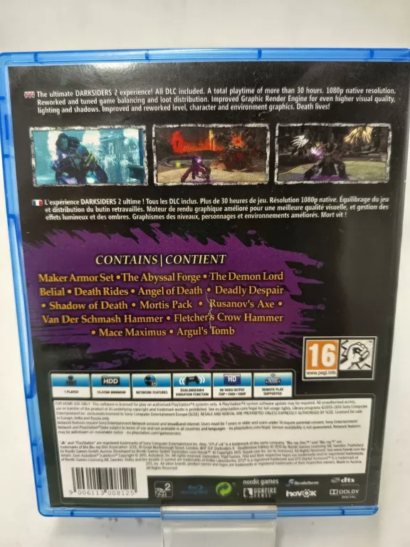 GRA NA PS4 DARKSIDERS II DEATHINVITIVE EDITION