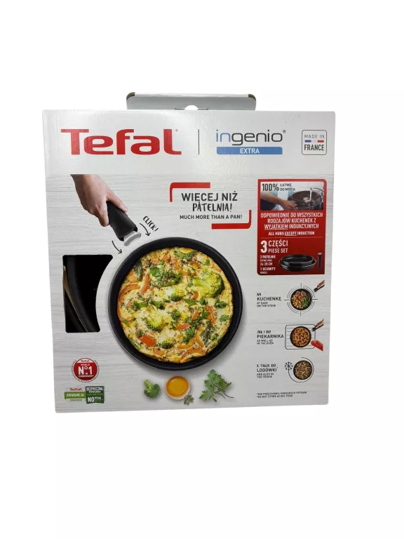 PATELNIE TRADYCYJNE TEFAL INGENIO 24 CM NON-STICK (NIEPRZYWIERAJĄCA)